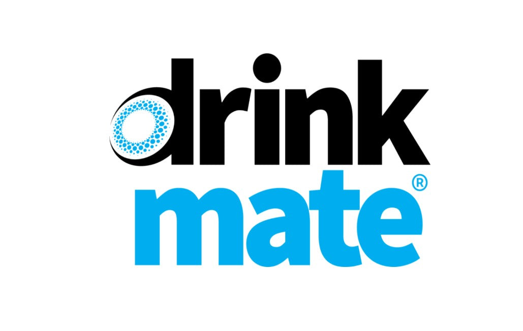 Drinkmate Sparkling Water and Drink Maker Without CO2 Cylinder, Matte Black