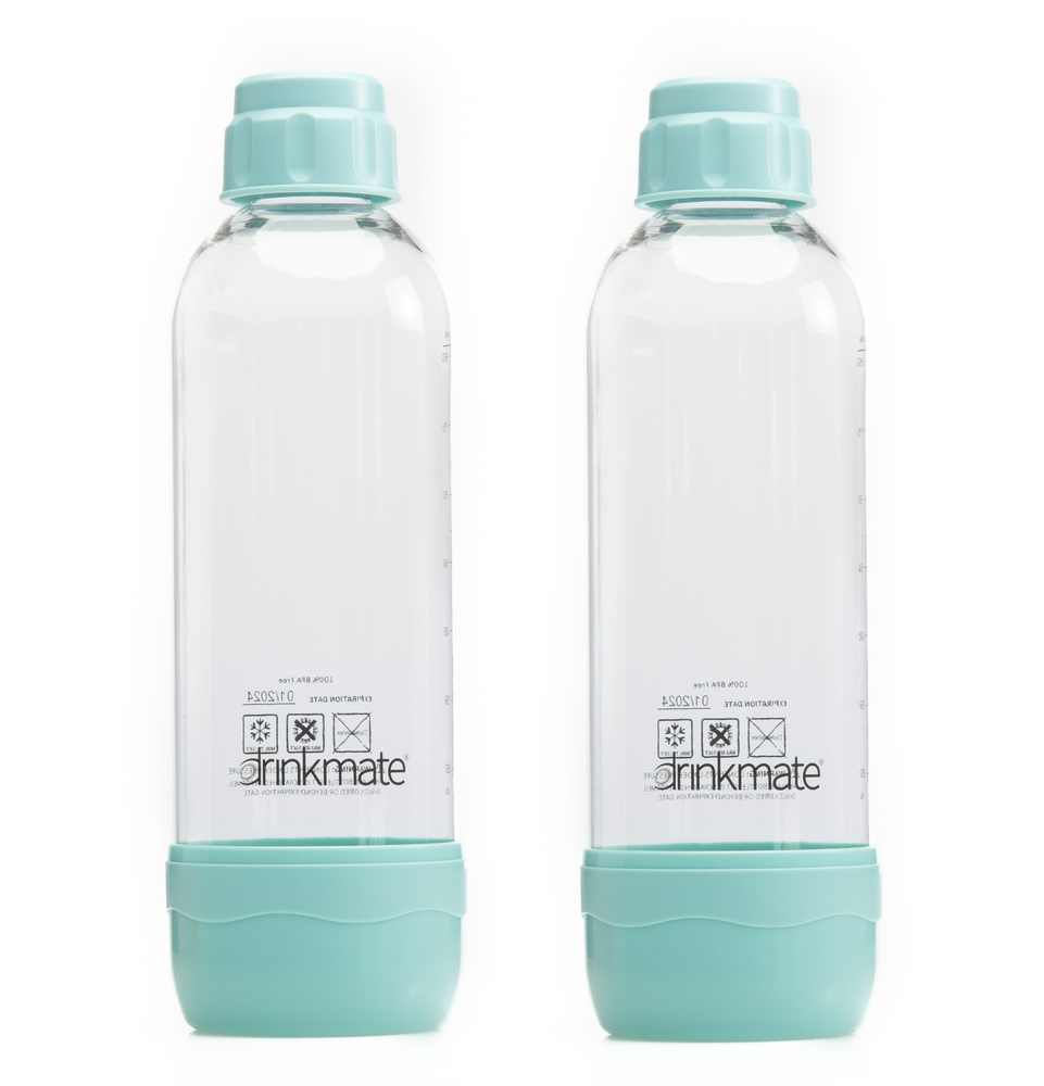 2 pack of arctic blue 1 liter bottles