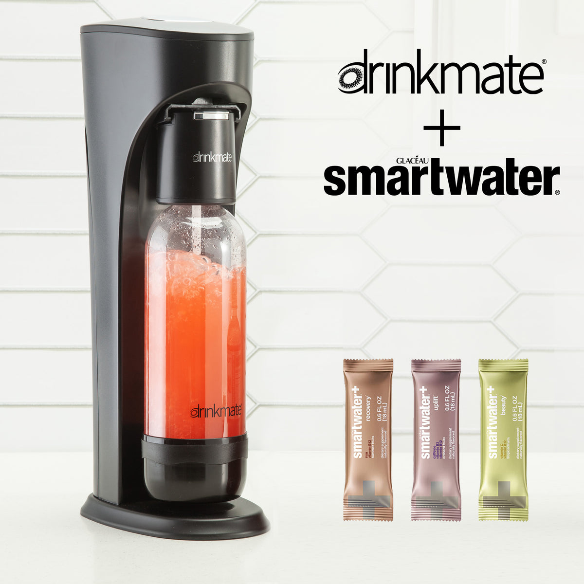 Drinkmate Announces Joint Promotion with smartwater®