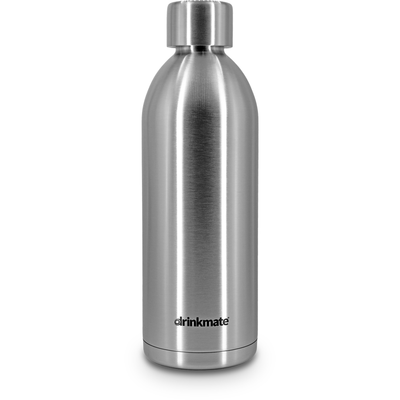 1L Stainless Steel Bottle, Compatible with Standard Fizz Infuser