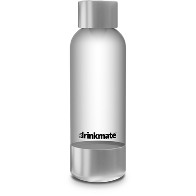 1L PET Bottle - Stainless Steel Base & Cap