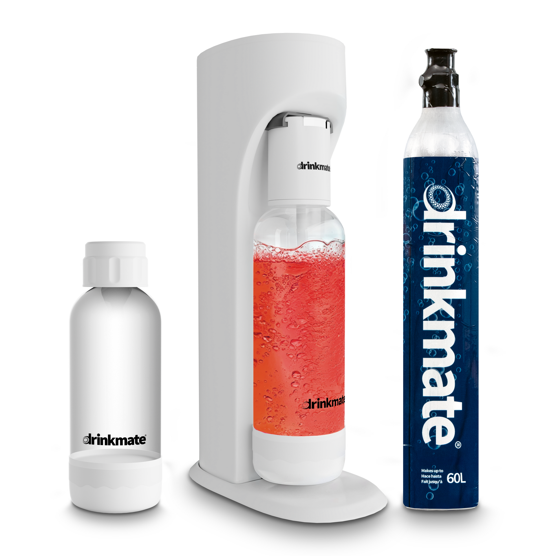 Drinkmate Sparkling Water and Soda Maker, Carbonates ANY Drink Drinkmate Sparkling Water and Soda Maker, Carbonates ANY Drink