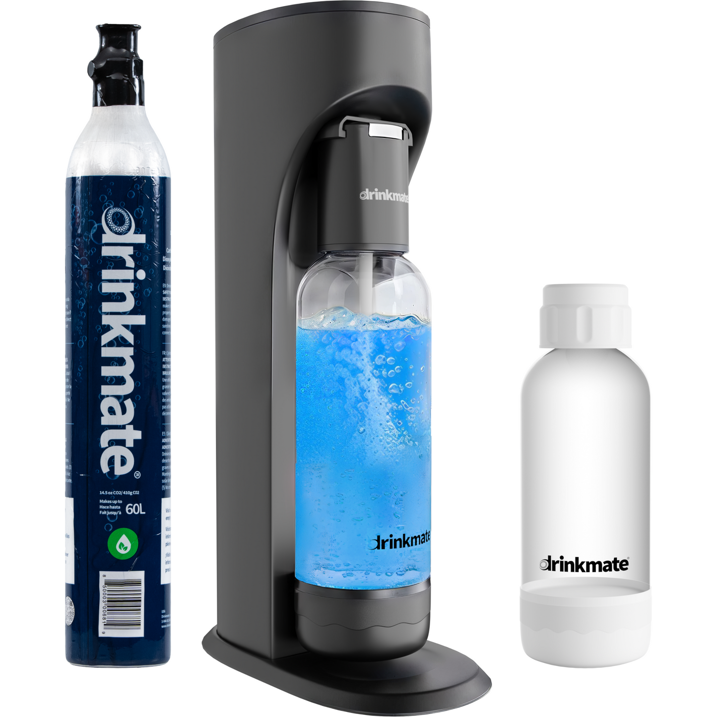 OmniFizz SPECIAL BUNDLE, Sparkling Water and Soda Maker, Carbonates ANY Drink