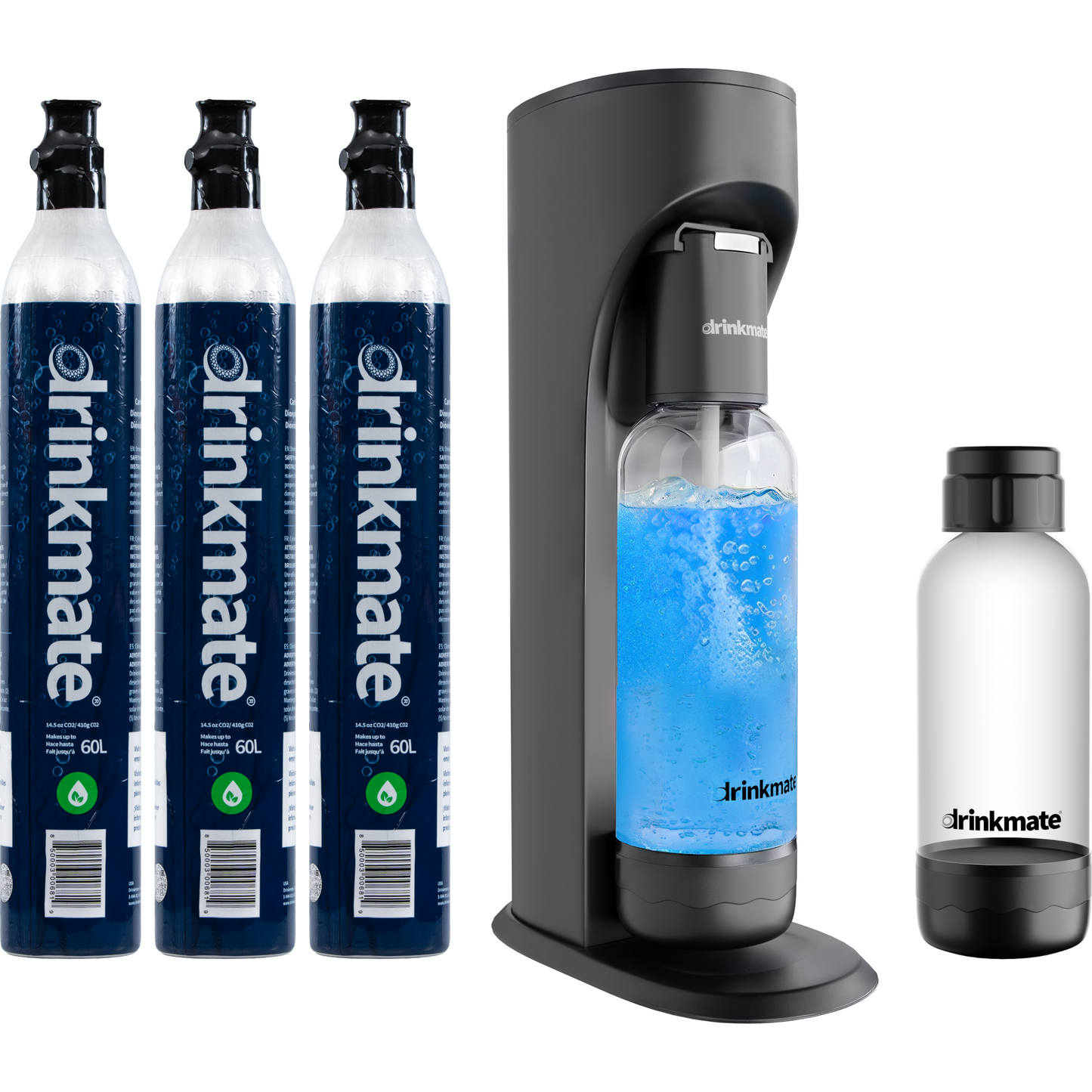surp　drinkmate Magnum Series GRAND Drinkmate Sparkling Water and Soda Maker, Carbonates ANY