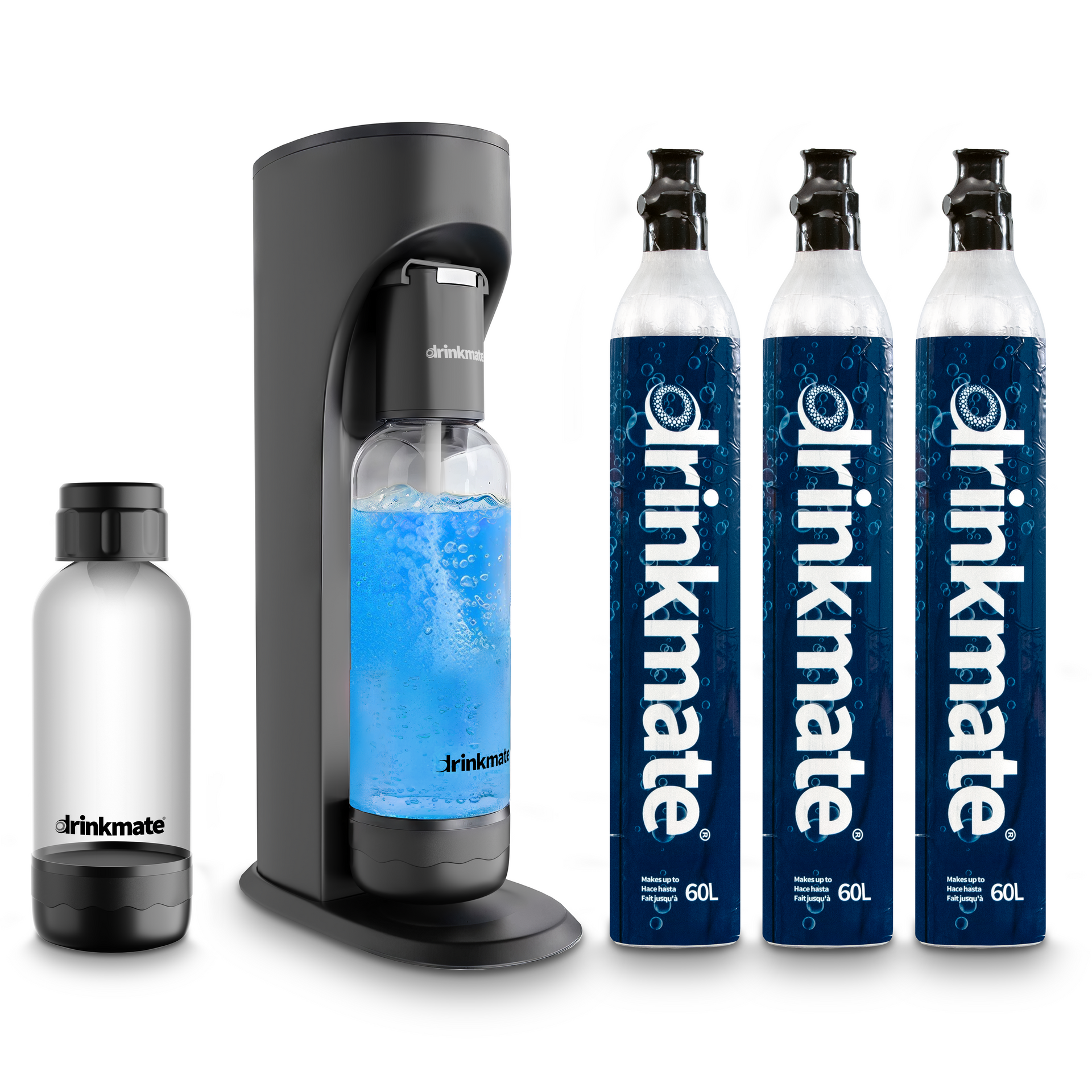 Drinkmate Sparkling Water and Soda Maker, Carbonates ANY Drink