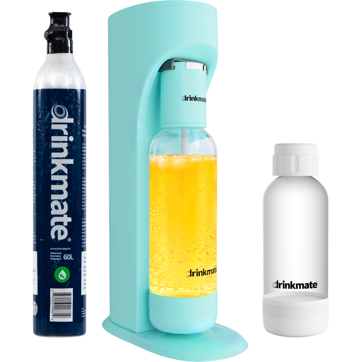 OmniFizz SPECIAL BUNDLE, Sparkling Water and Soda Maker, Carbonates ANY Drink