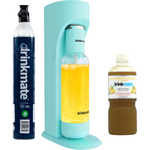 OmniFizz SPARKLE UP BUNDLE, Sparkling Water and Soda Maker, Carbonates ANY Drink