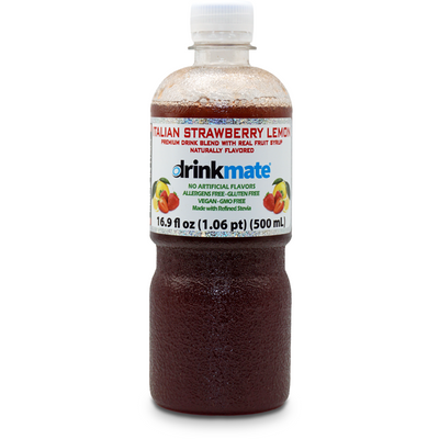 Strawberry Lemon Premium Italian Syrup