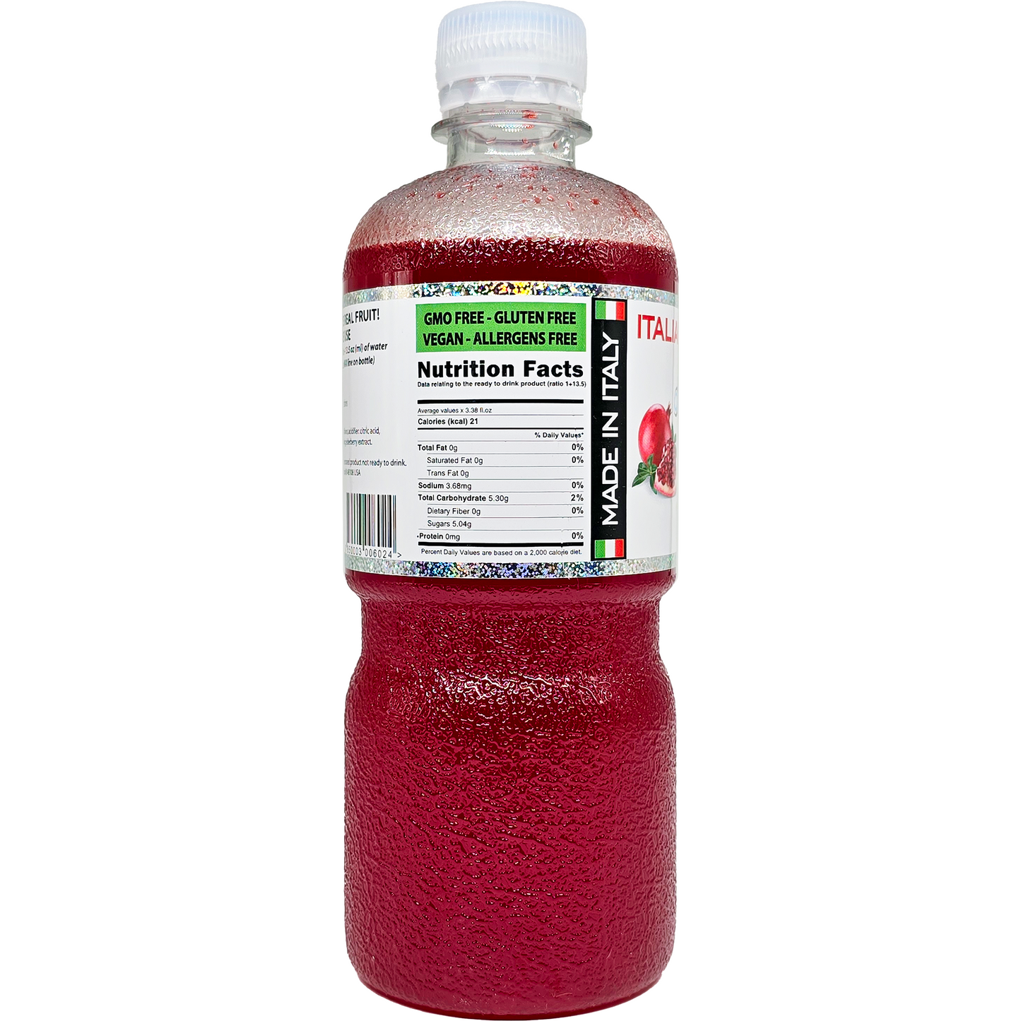 Pomegranate Premium Italian Syrup