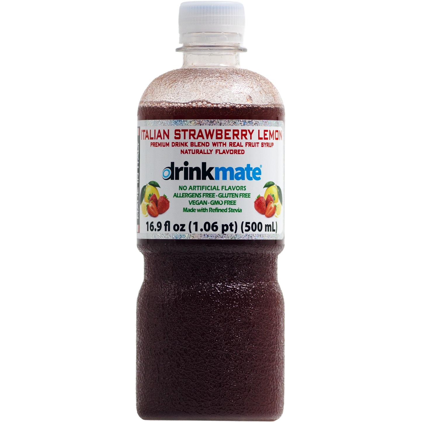 Strawberry Lemon Premium Italian Syrup