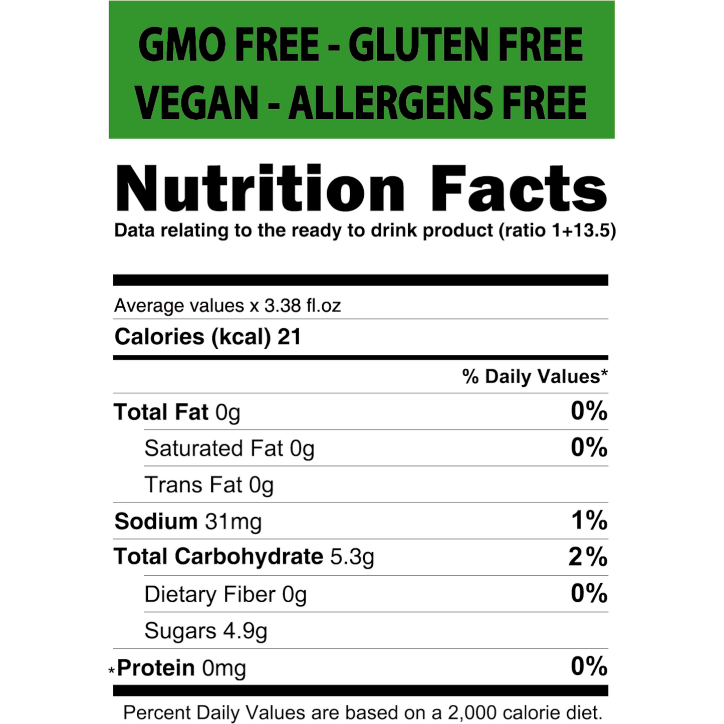 Tonic Water Premium Italian Syrup