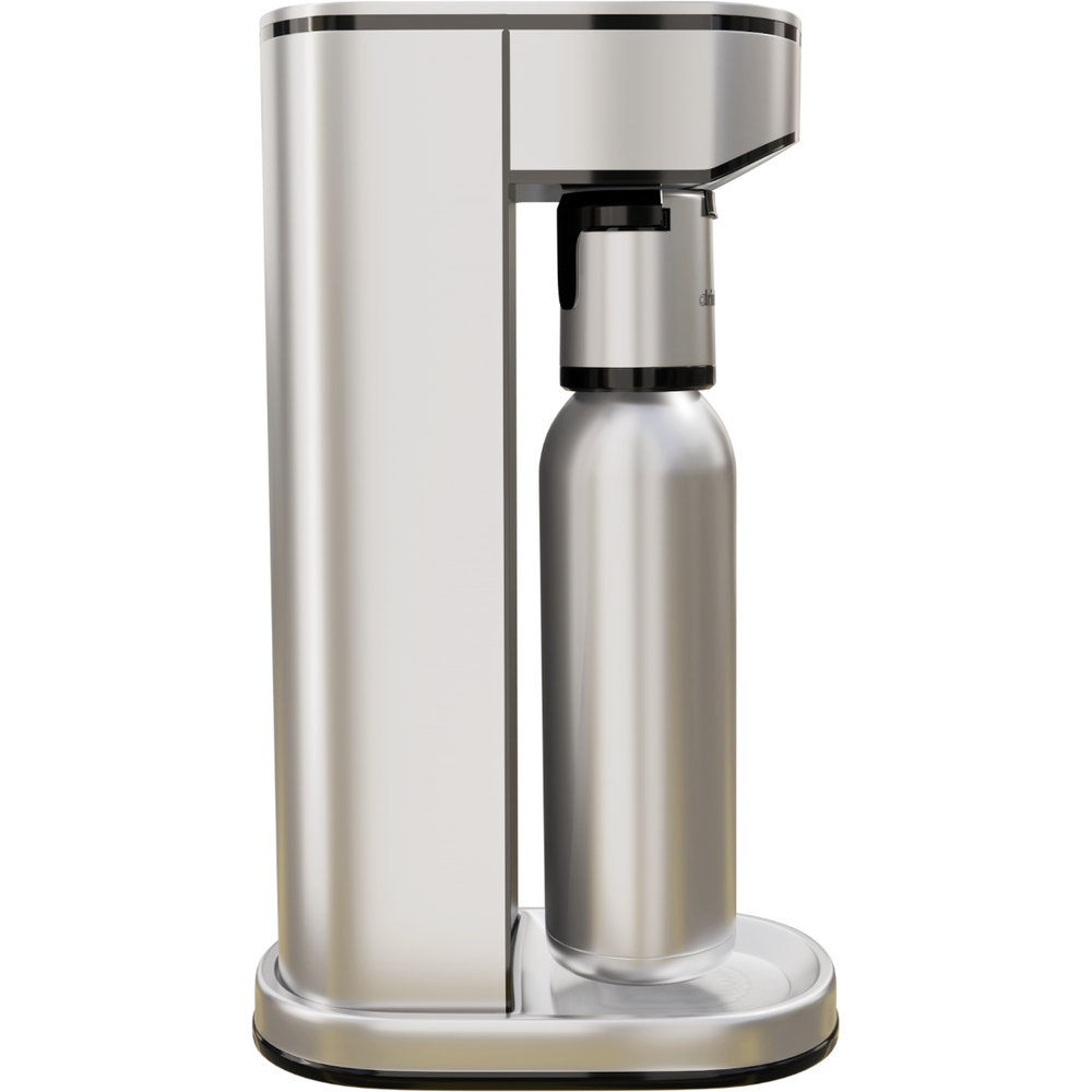LUX Stainless Steel Carbonator, with 0.7L Stainless Steel Bottle, CO2 Not Included