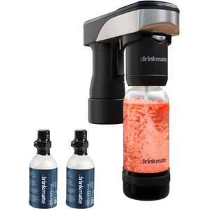 Drinkmate Spritzer Portable Machine, includes two 3oz cylinders