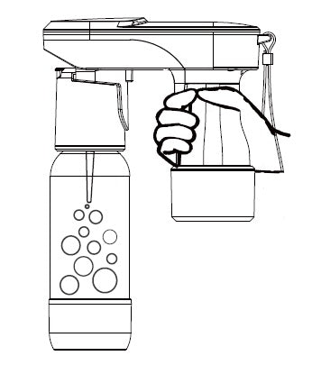 Drinkmate Spritzer Portable Machine, includes two 3oz cylinders