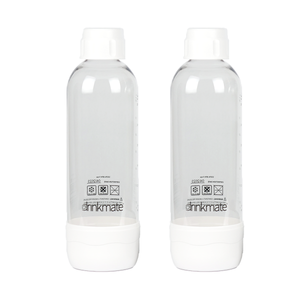 2 pack of white 1 liter bottles