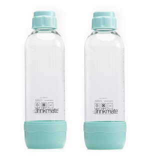 2 pack of arctic blue 1 liter bottles